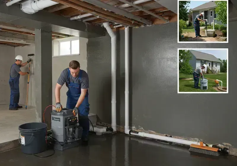 Basement Waterproofing and Flood Prevention process in Union Gap, WA